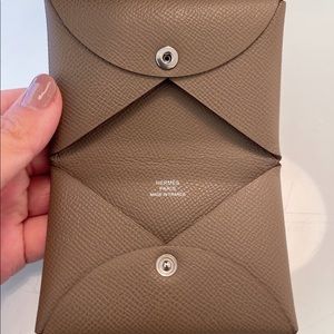 Hermès card case